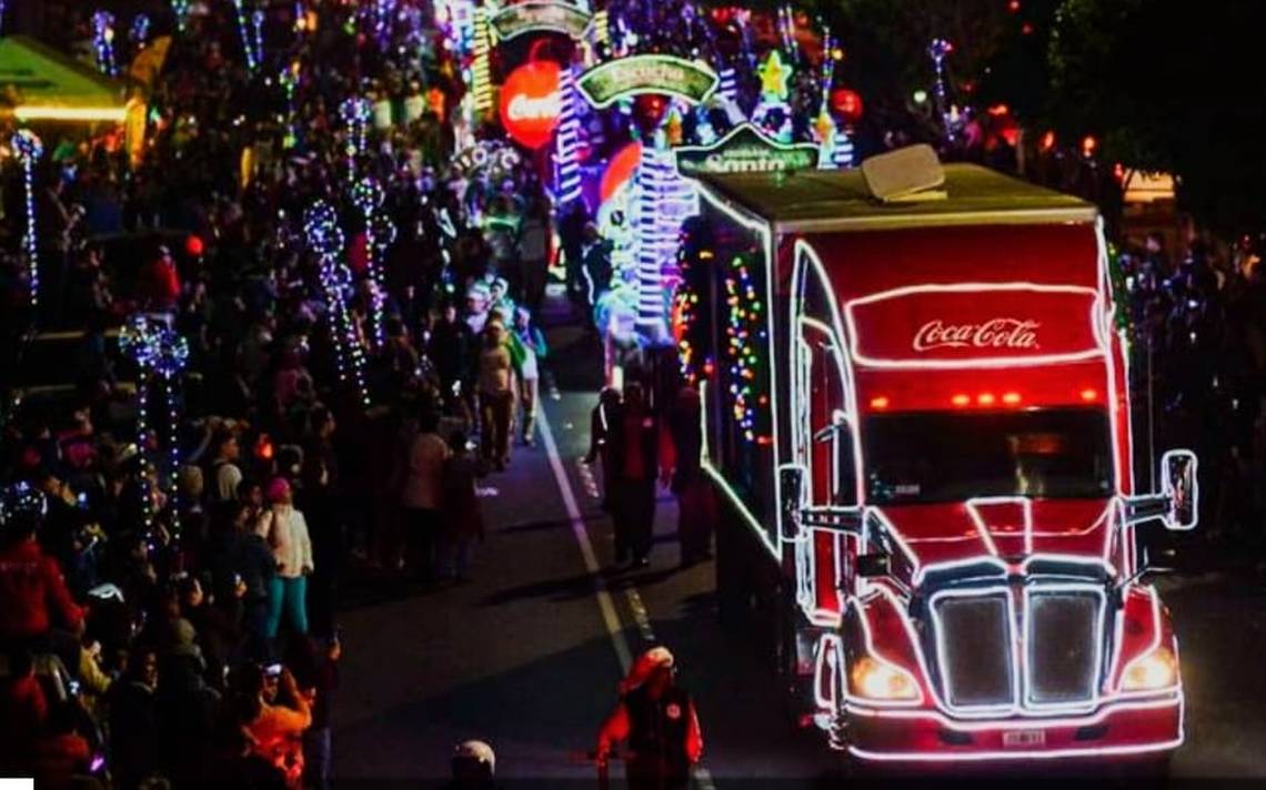 Regresa el esp ritu navide o de la Caravana Coca Cola a Tijuana